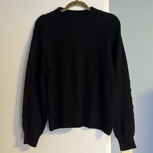 Vince Camuto Black Sweater Large